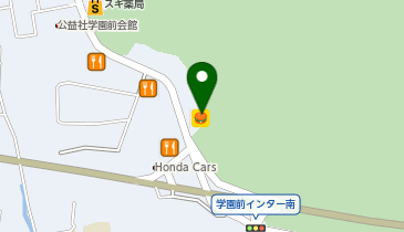 サーティワンアイスクリーム 学園前ロードサイド店の地図画像