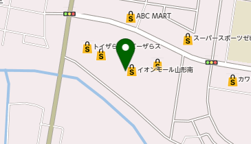 サーティワンアイスクリーム イオンモール山形南店の地図画像