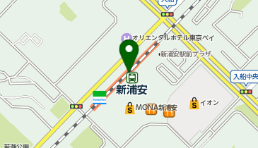 サーティワンアイスクリーム 新浦安アトレ店の地図画像