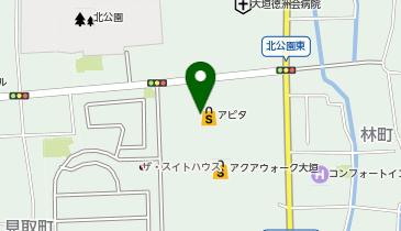 サーティワンアイスクリーム アクアウォーク大垣店の地図画像