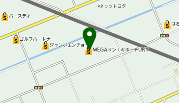 サーティワンアイスクリーム MEGAドン・キホーテUNY掛川店の地図画像