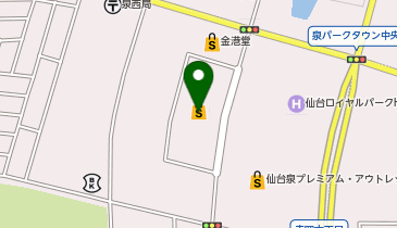 サーティワンアイスクリーム 泉パークタウンタピオ店の地図画像