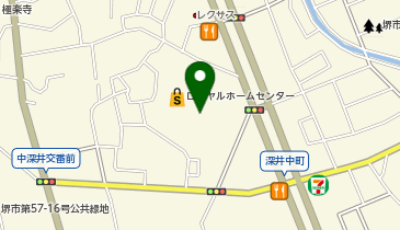 サーティワンアイスクリーム 深井RS店の地図画像
