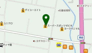 サーティワンアイスクリーム 福島南バイパス店の地図画像