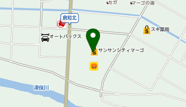 サーティワンアイスクリーム 関マーゴ本館店の地図画像