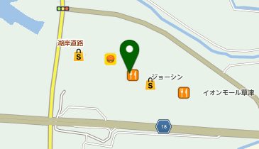 サーティワンアイスクリーム イオンモール草津店の地図画像