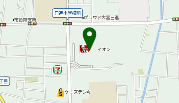 サーティワンアイスクリーム イオン大宮店の地図画像