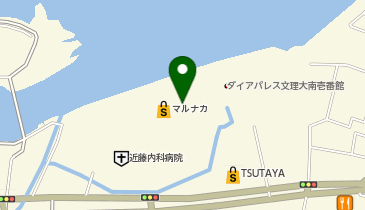 サーティワンアイスクリーム マルナカ徳島店の地図画像