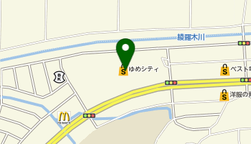 サーティワンアイスクリーム ゆめシティ新下関店の地図画像