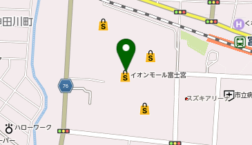 サーティワンアイスクリーム イオンモール富士宮店の地図画像