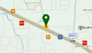 サーティワンアイスクリーム 岡山平井ロードサイド店の地図画像