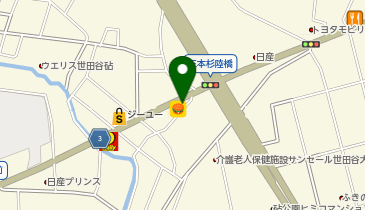 サーティワンアイスクリーム 砧 世田谷通り店の地図画像