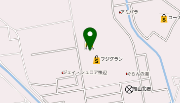 サーティワンアイスクリーム フジグラン神辺店の地図画像