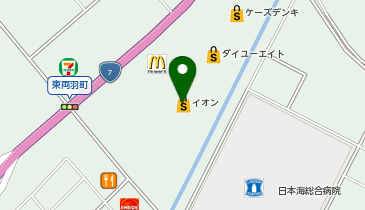 サーティワンアイスクリーム イオン酒田南店の地図画像