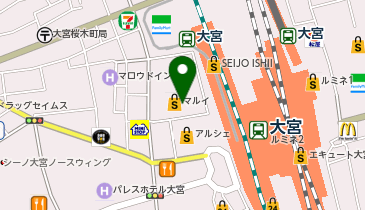 サーティワンアイスクリーム 大宮マルイ店の地図画像