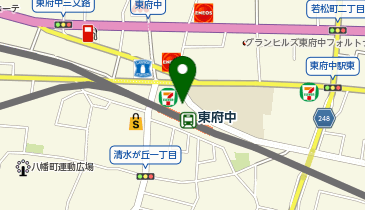 サーティワンアイスクリーム 京王リトナード東府中店の地図画像