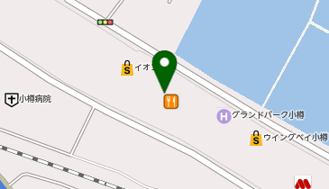 サーティワンアイスクリーム ウイングベイ小樽店の地図画像