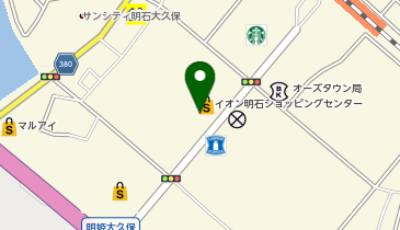 サーティワンアイスクリーム イオン明石SC店の地図画像