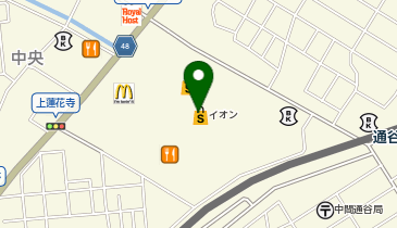 サーティワンアイスクリーム イオンショッパーズモールなかま店の地図画像