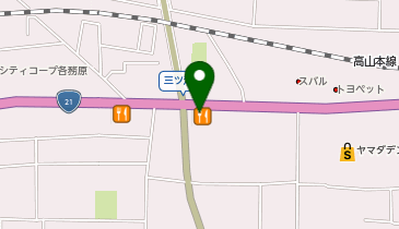 サーティワンアイスクリーム 各務原三ツ池RS店の地図画像