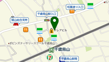 サーティワンアイスクリーム 千歳烏山クレア店の地図画像