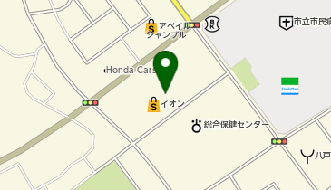 サーティワンアイスクリーム イオン八戸田向ショッピングセンター店の地図画像
