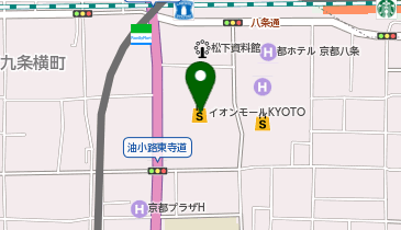 サーティワンアイスクリーム イオンモールKYOTO店の地図画像
