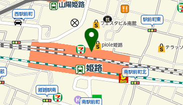 サーティワンアイスクリーム 姫路グランフェスタ店の地図画像