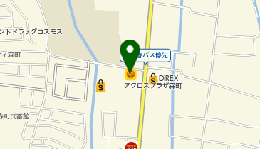 サーティワンアイスクリーム アクロスプラザ森町店の地図画像