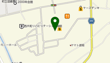 サーティワンアイスクリーム ラスパ西大和店の地図画像
