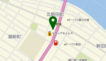 サーティワンアイスクリーム 高知潮江ロードサイド店の地図画像