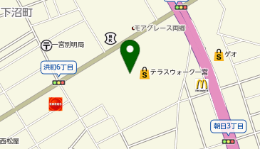 サーティワンアイスクリーム テラスウォーク一宮店の地図画像