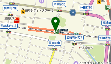 サーティワンアイスクリーム アスティ岐阜店の地図画像