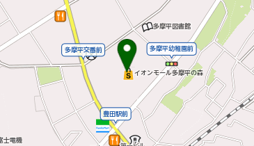 サーティワンアイスクリーム イオンモール多摩平の森店の地図画像
