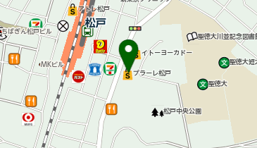 サーティワンアイスクリーム プラーレ松戸店の地図画像