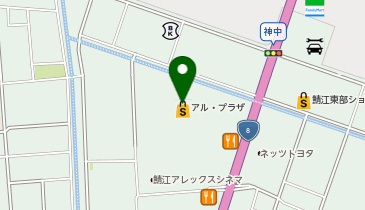 サーティワンアイスクリーム アル・プラザ鯖江店の地図画像