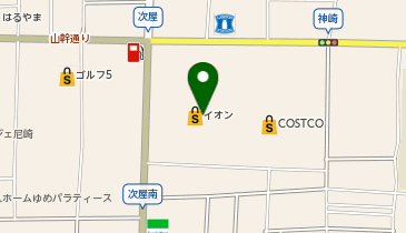 サーティワンアイスクリーム イオン尼崎店の地図画像