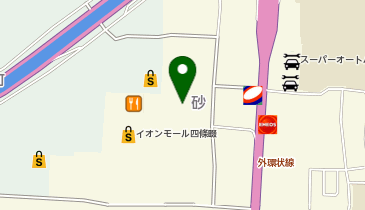 サーティワンアイスクリーム イオンモール四條畷店の地図画像