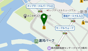 サーティワンアイスクリーム 横浜ワールドポーターズ店の地図画像