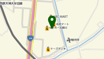 サーティワンアイスクリーム ゆめモール柳川店の地図画像