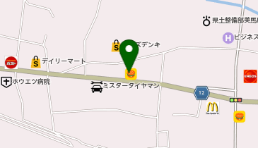 サーティワンアイスクリーム 徳島脇町ロードサイド店の地図画像