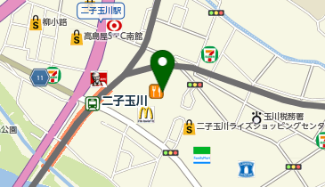 サーティワンアイスクリーム 二子玉川ライズ店の地図画像