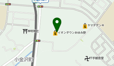 サーティワンアイスクリーム イオンタウンおゆみ野店の地図画像