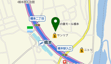 サーティワンアイスクリーム 木の葉モール橋本店の地図画像
