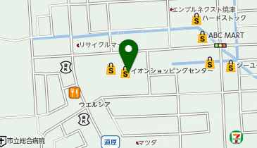 サーティワンアイスクリーム イオン焼津店の地図画像