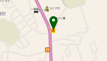 サーティワンアイスクリーム ヒルステップ生駒店の地図画像