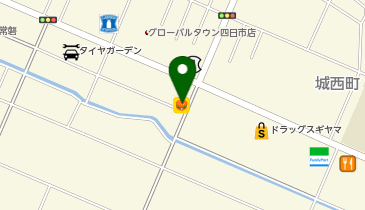 サーティワンアイスクリーム 四日市ときわ店の地図画像