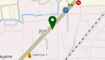サーティワンアイスクリーム 岡山西市ロードサイド店の地図画像