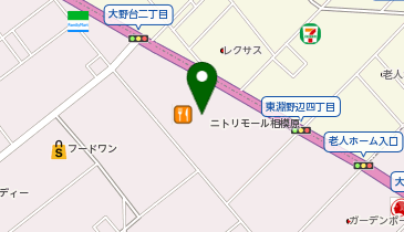 サーティワンアイスクリーム ニトリモール相模原店の地図画像