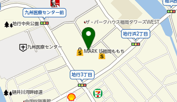 サーティワンアイスクリーム MARK IS 福岡ももち店の地図画像